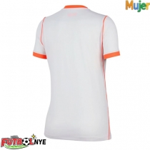 Camiseta Países Bajos Visitante Equipación para mujer Mundial 2026 manga corta